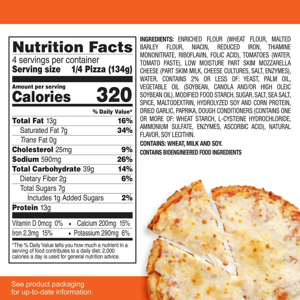 Tony's Cheese Pizzeria Style Crust Frozen Pizza 18.9 Oz