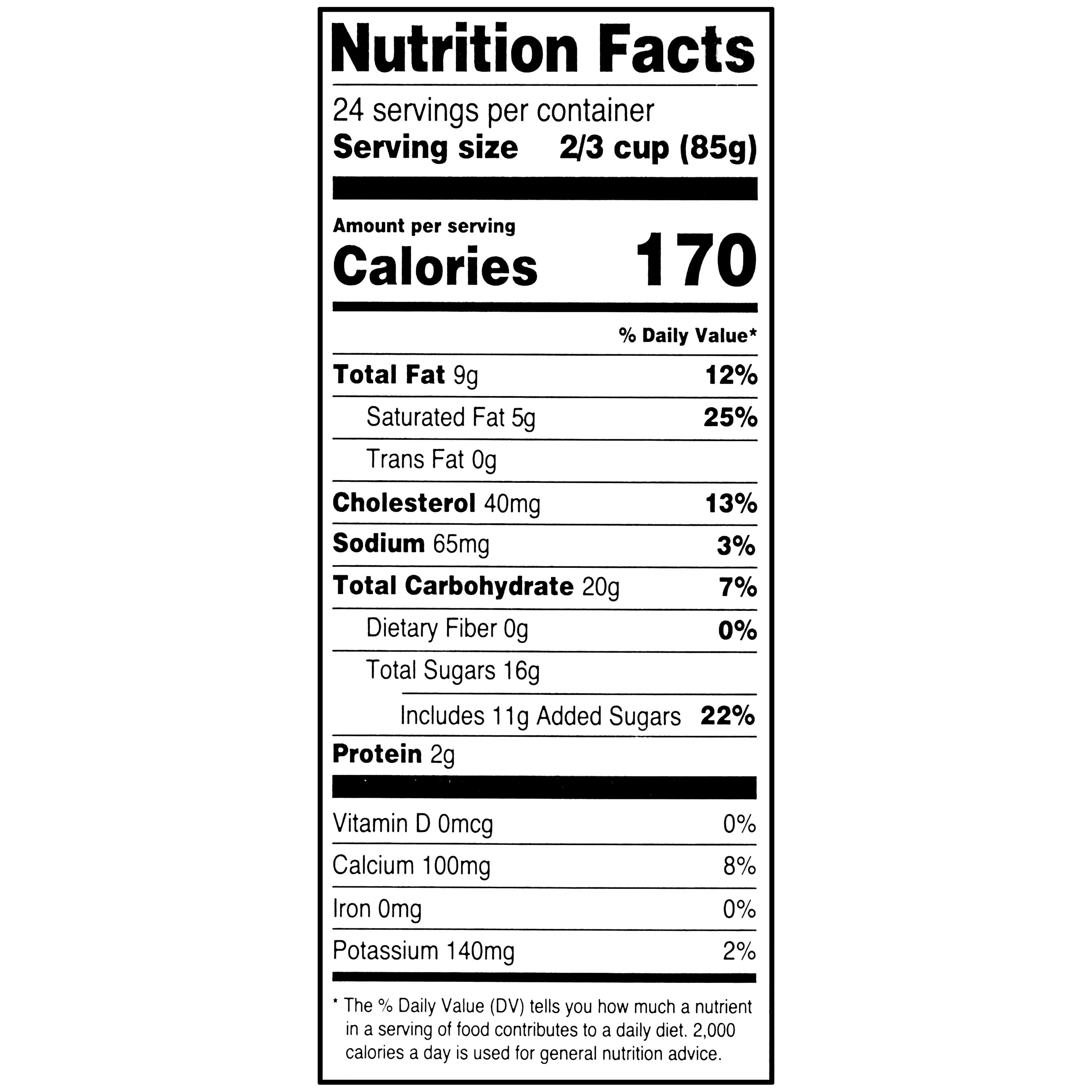 Great Value Vanilla Ice Cream 128 Fl Oz Plastic Tub