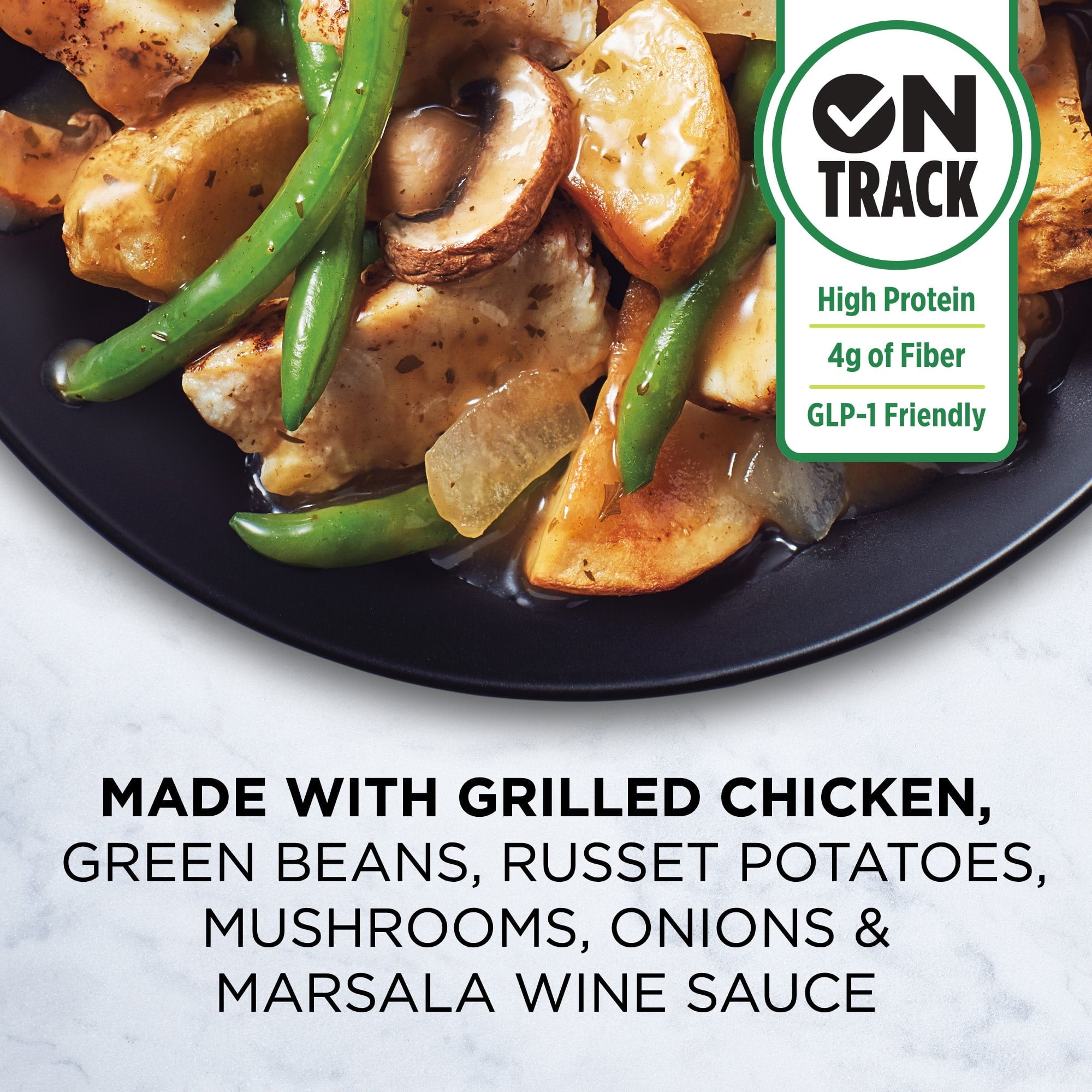 Healthy Choice Simply Steamers Grilled Chicken Marsala Frozen Meal 9.9 Oz