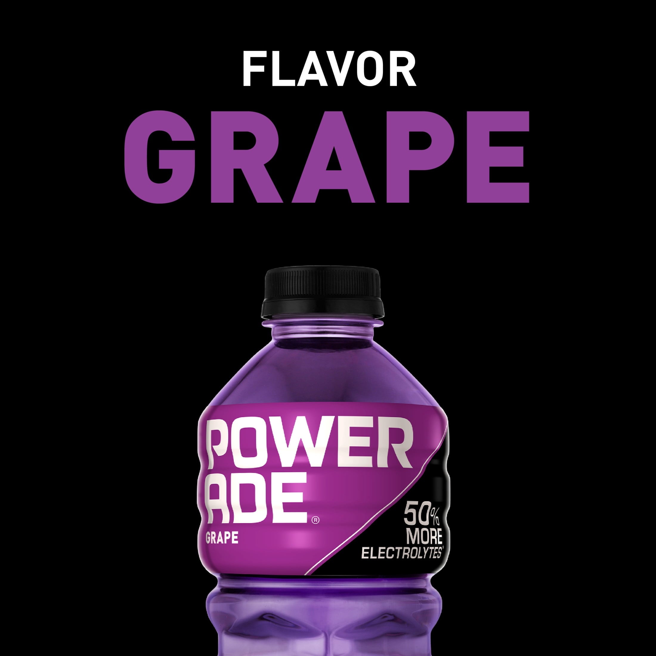 POWERADE Grape Electrolyte Sports Drink 28 fl oz Bottle