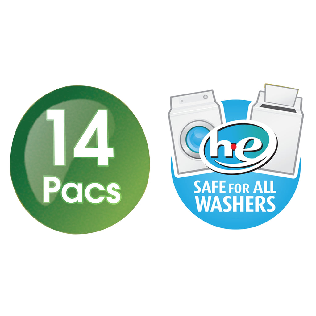 Great Value Ultimate Fresh Laundry Detergent Pacs Original Clean 14 Count