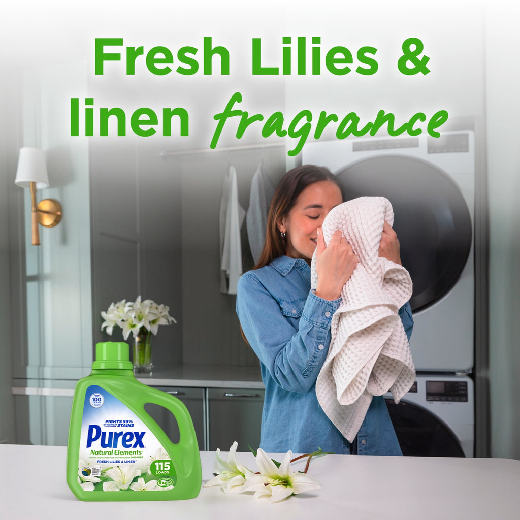 Purex Natural Elements Fresh Lilies & Linen Liquid Laundry Detergent