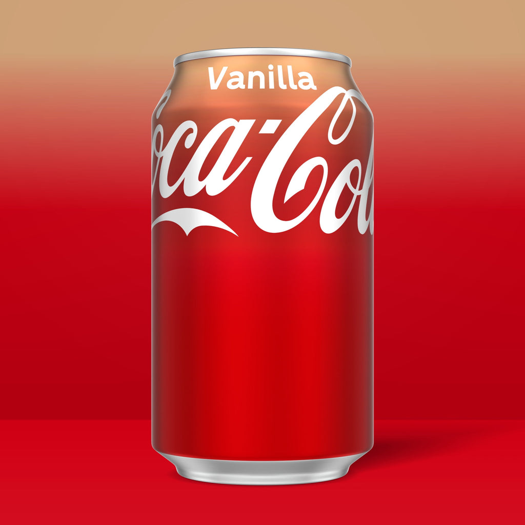 Vanilla Soda Pop Fridge Pack Cans 12 Fl Oz 12 Pack Coca-Cola