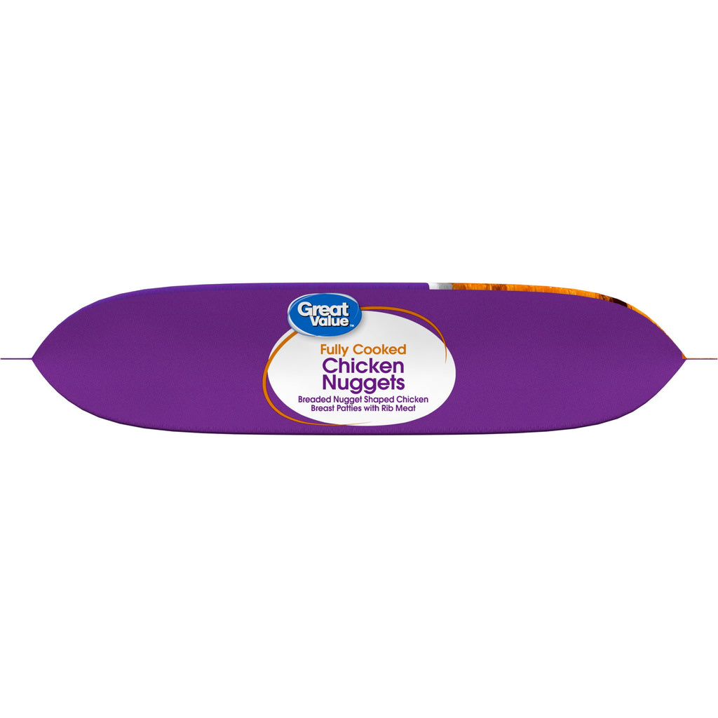 Great Value Fully Cooked Breaded Chicken Nuggets Frozen 70 Oz