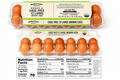Marketside Organic Cage-Free Large Brown Eggs, Grade A, 12 Count