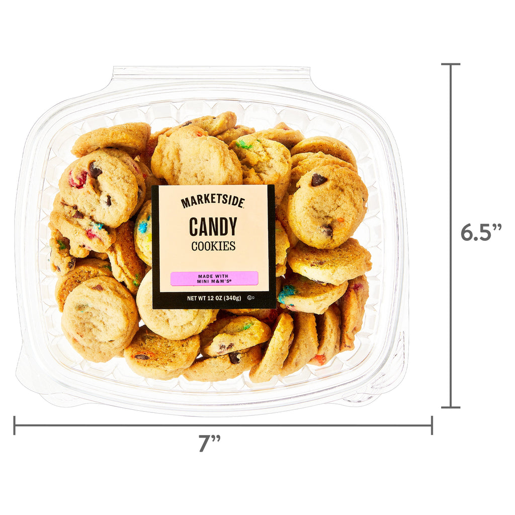 Mini M&M's Candy Cookies 12 Oz 48 Count Freshness Guaranteed