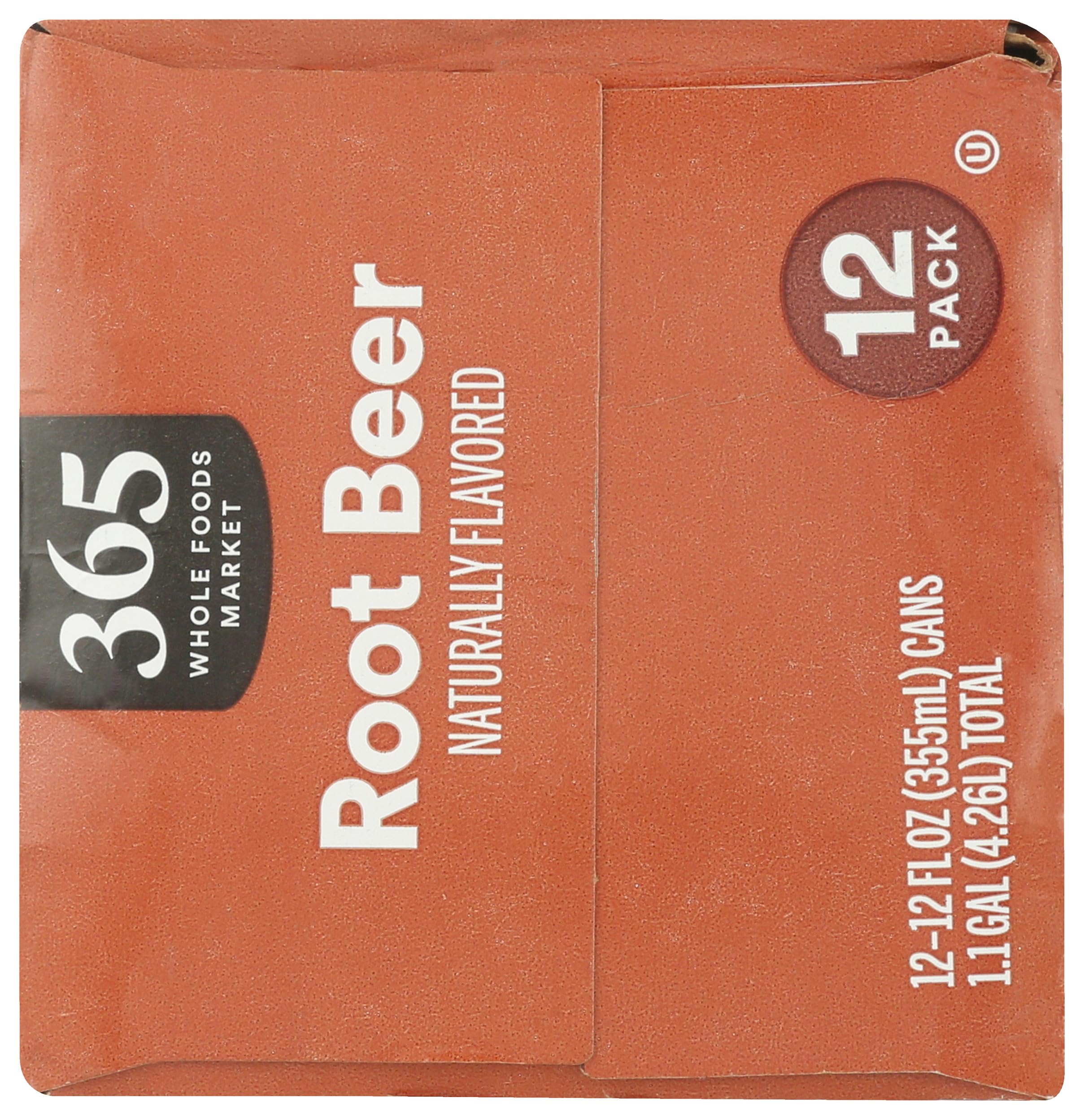 Root Beer 12 Pack 12 Fl Oz 365 By Whole Foods Market