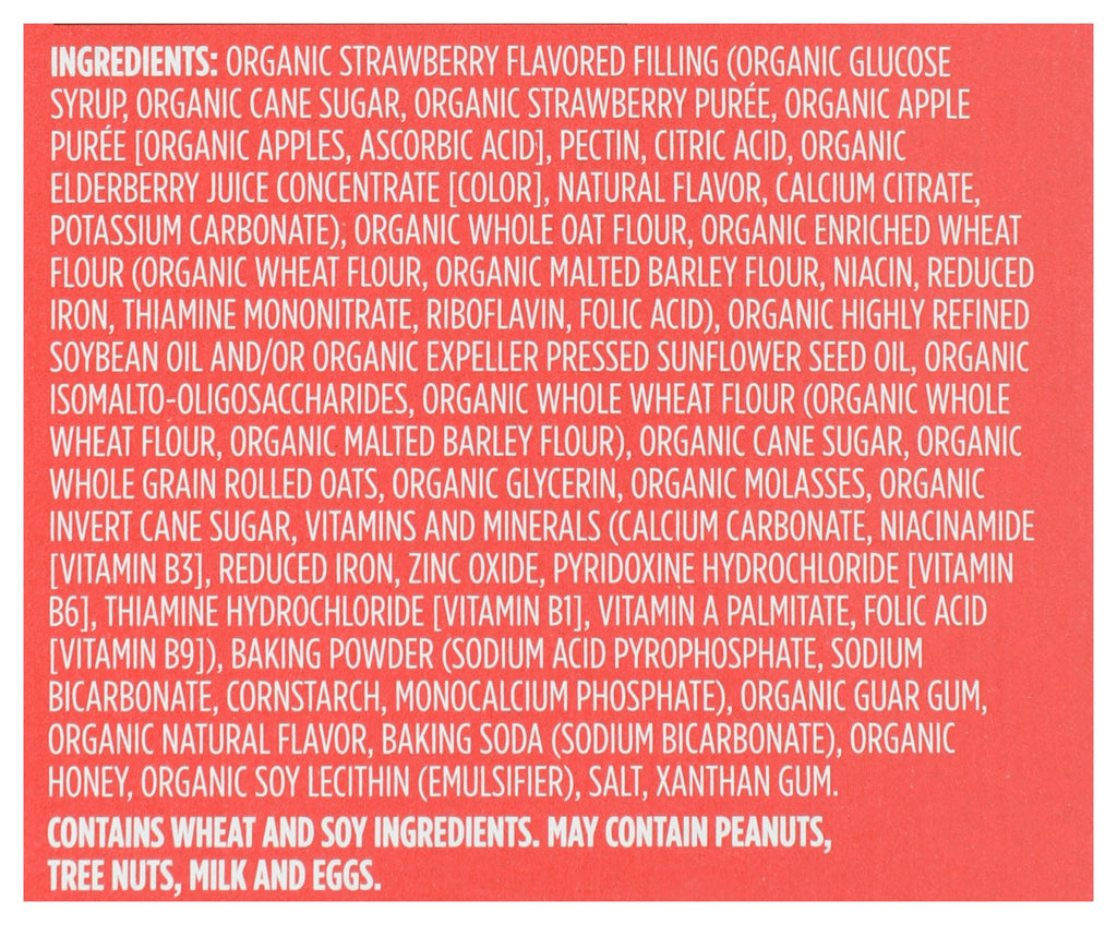 Organic Strawberry Fruit And Grain Bars 20.8 Oz 365 By Whole Foods Market