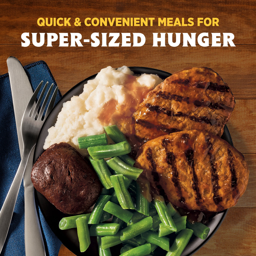 Hungry-Man Salisbury Steak Frozen Meal 16 Oz