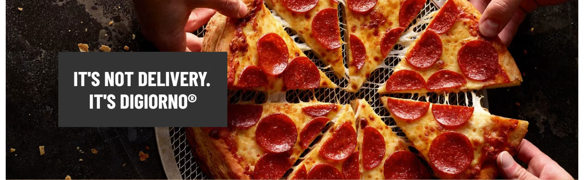 DiGiorno Rising Crust Four Cheese Frozen Pizza 24.6 Oz