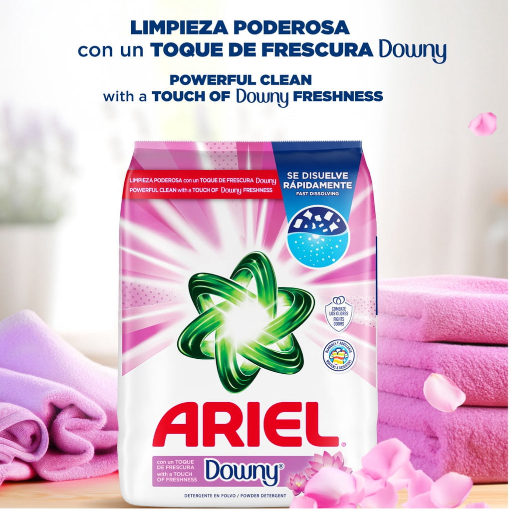 Ariel Powder Laundry Detergent Touch of Downy Freshness 153 oz 96 Loads