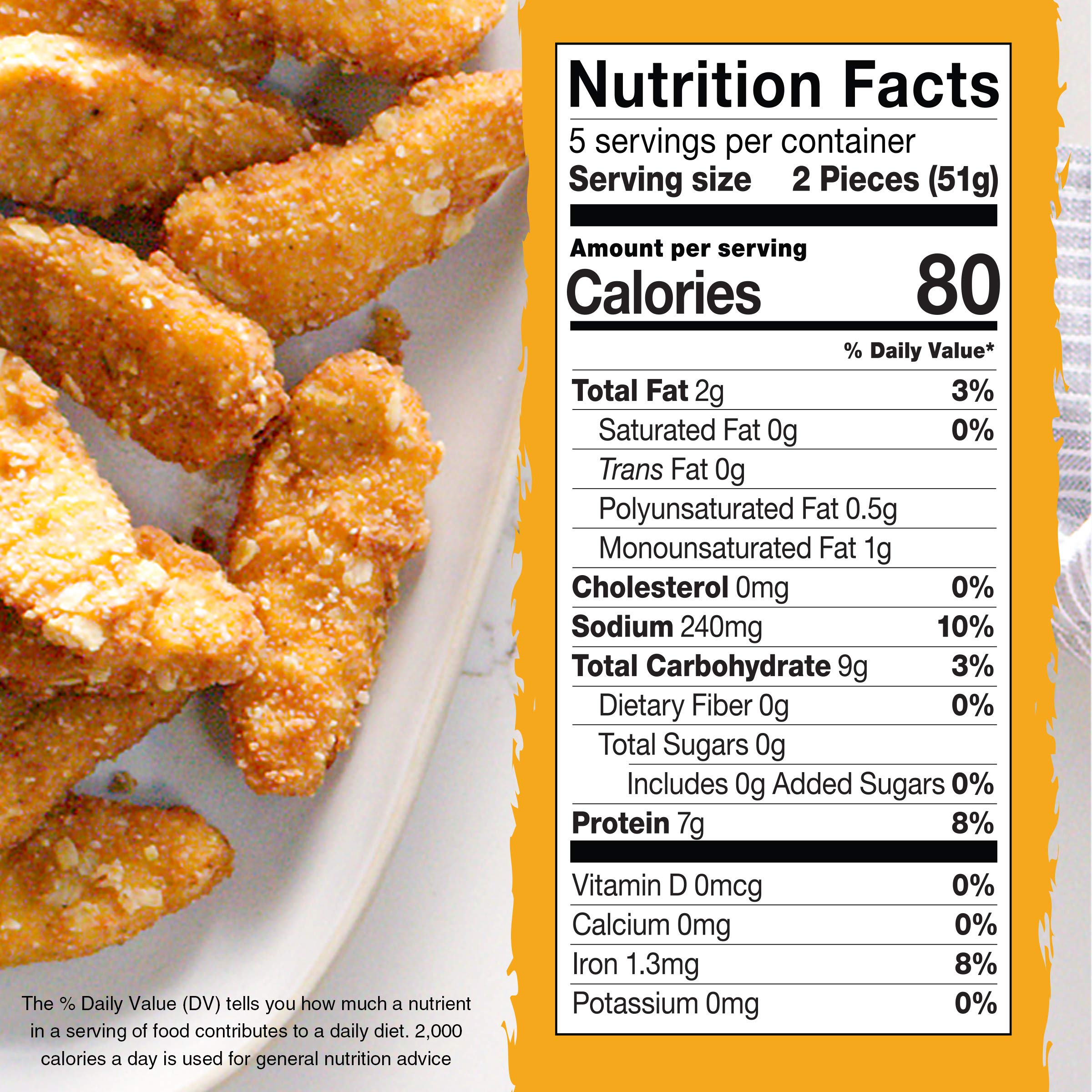 Plant-Based Seven Grain Crispy Tenders 9 Oz Gardein
