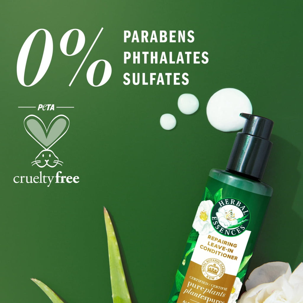 Herbal Essences PurePlants Aloe & Camellia Flower Oil Leave-In Conditioner 7.6 fl oz