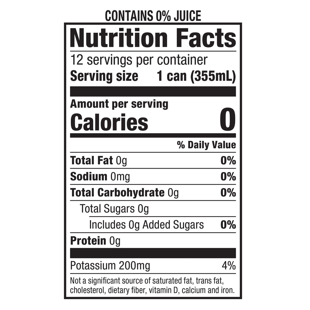 Clear American Strawberry Sparkling Water 12 fl oz Cans 12 Pack