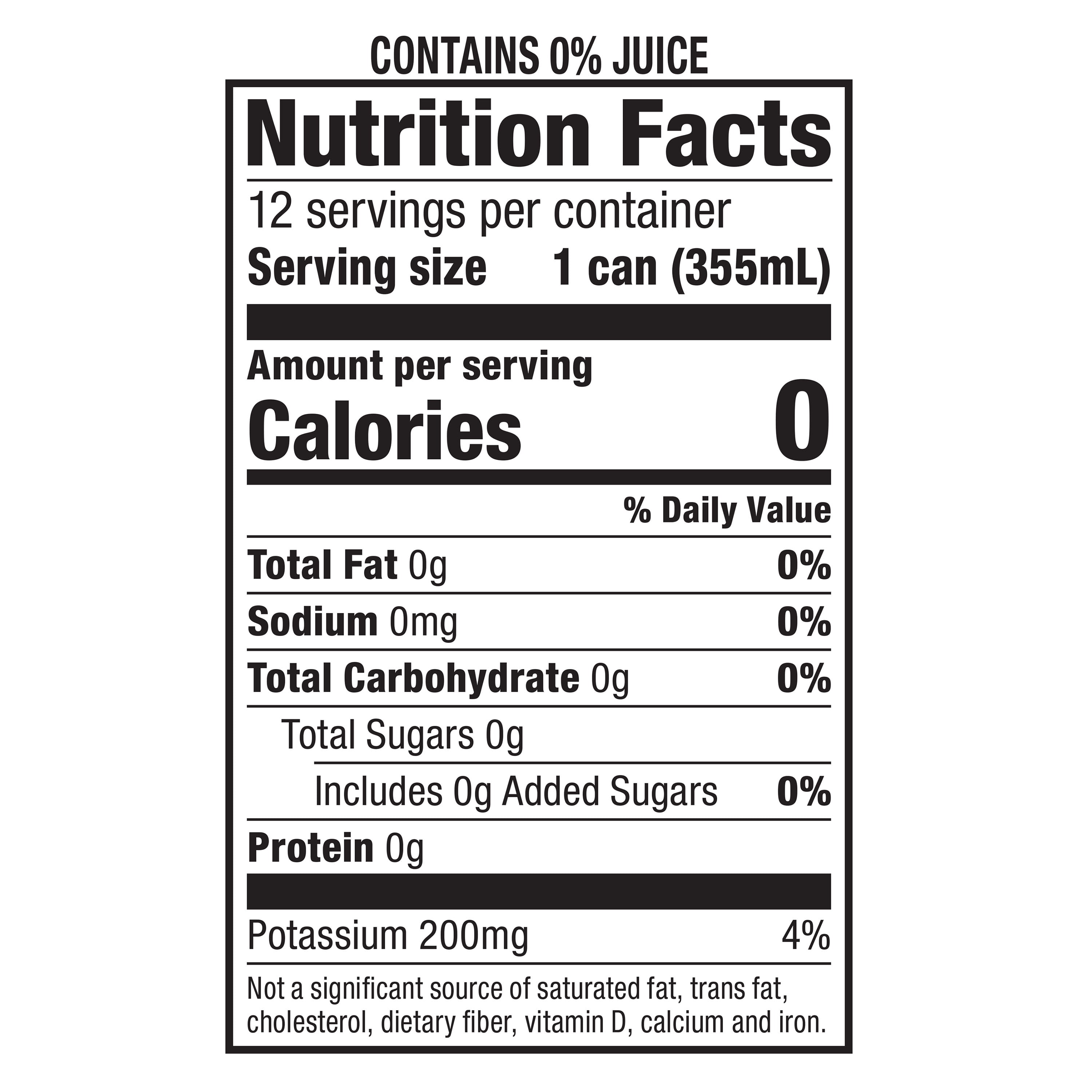 Clear American Strawberry Sparkling Water 12 fl oz Cans 12 Pack