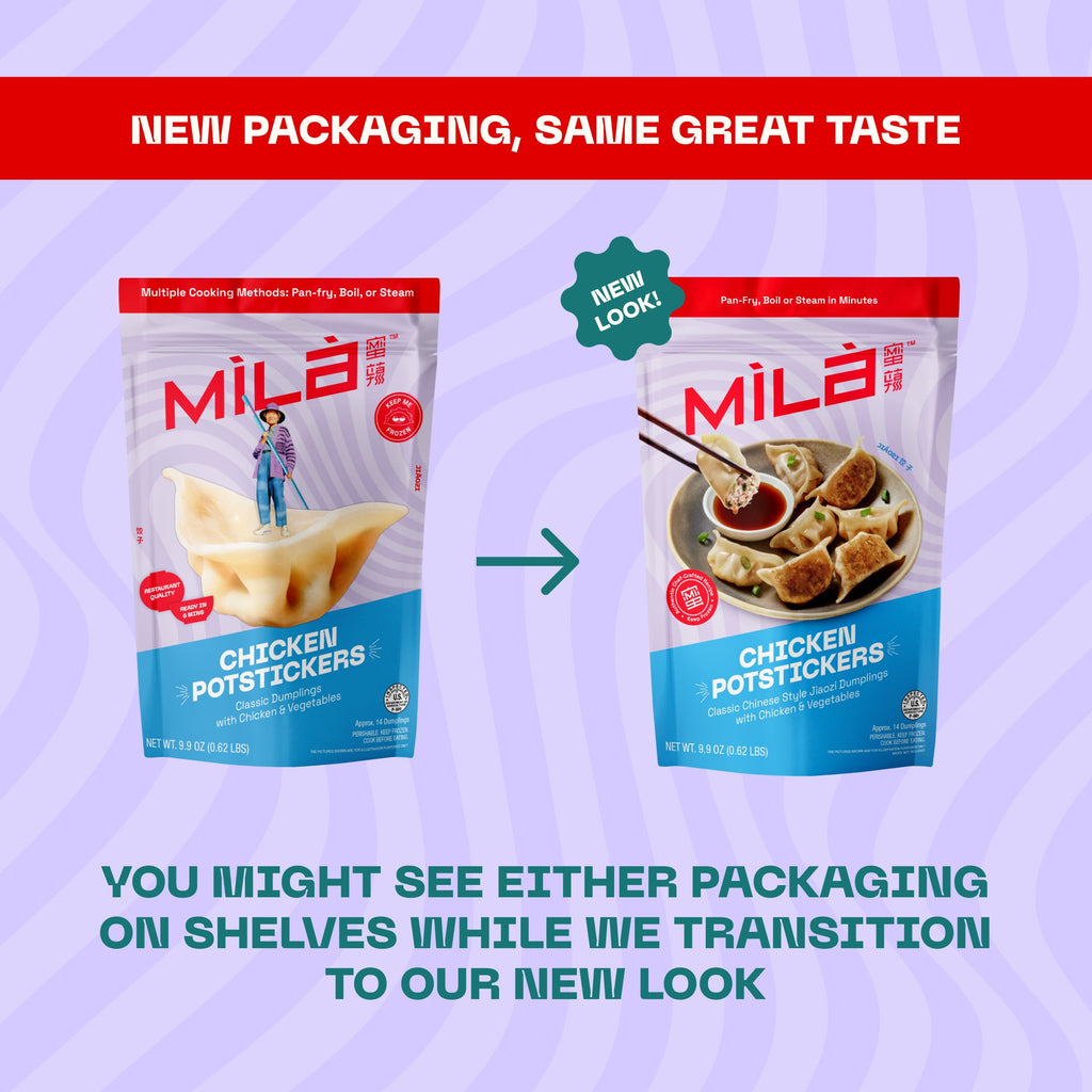 Mila Chicken Potstickers Frozen 9.9 Oz 14 Count