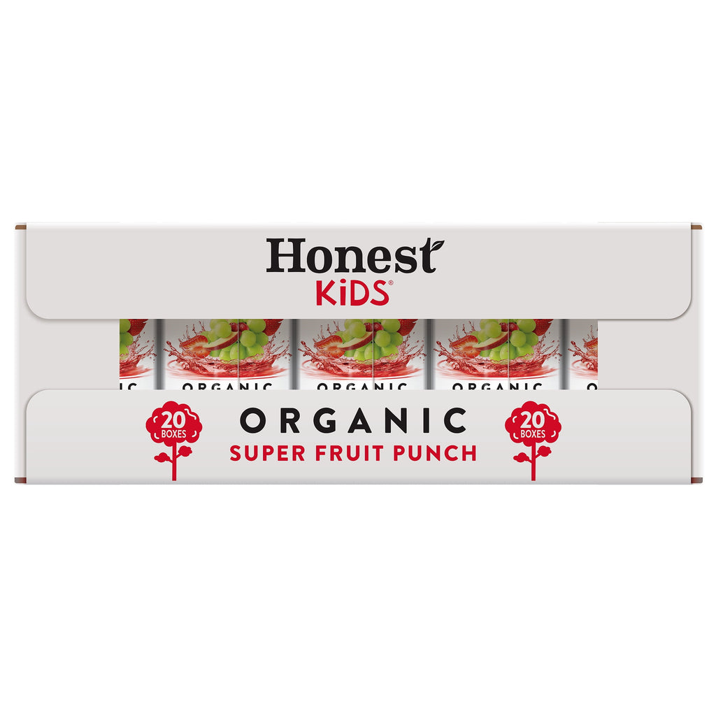 Honest Kids Super Fruit Punch Organic Juice Drink 6 fl oz 20 Pack