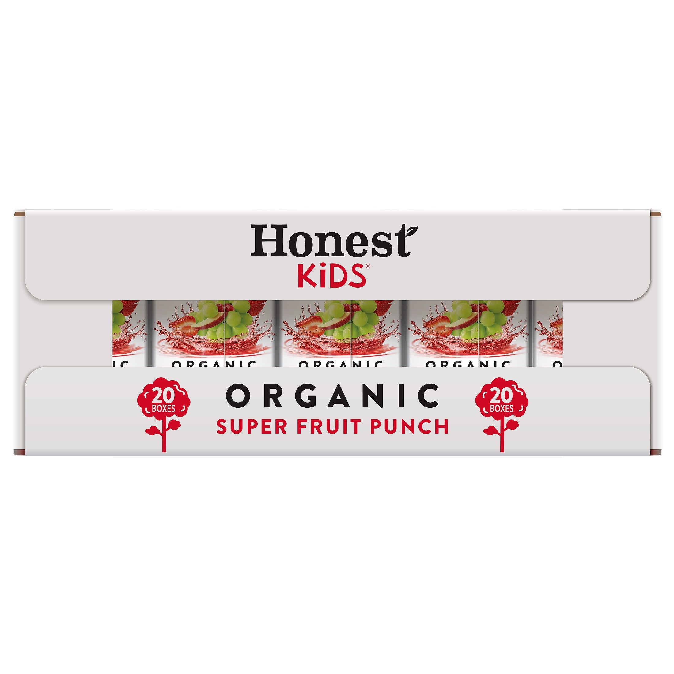 Honest Kids Super Fruit Punch Organic Juice Drink 6 fl oz 20 Pack