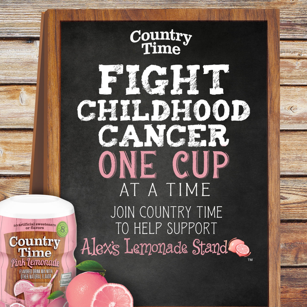 Country Time Pink Lemonade Naturally Flavored Powdered Drink Mix 19 oz