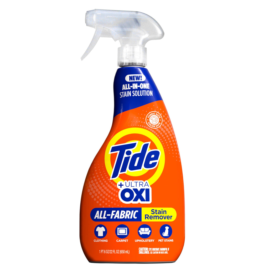 Tide +Ultra Oxi All-Fabric Laundry Stain Remover Spray 22 fl oz