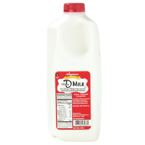 Wegmans Vitamin D Whole Milk 64 fl oz