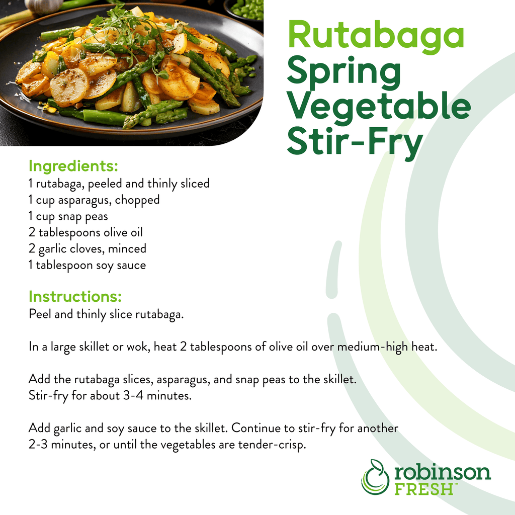 Fresh Whole Rutabagas Each