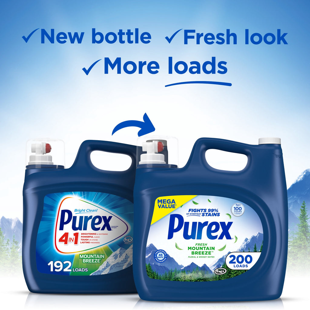 Purex Liquid Laundry Detergent 225 fl oz 200 Loads
