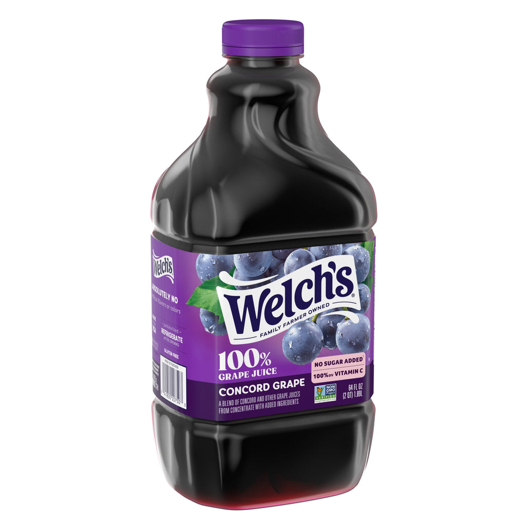 Welch's 100% Concord Grape Juice 64 fl oz Bottle