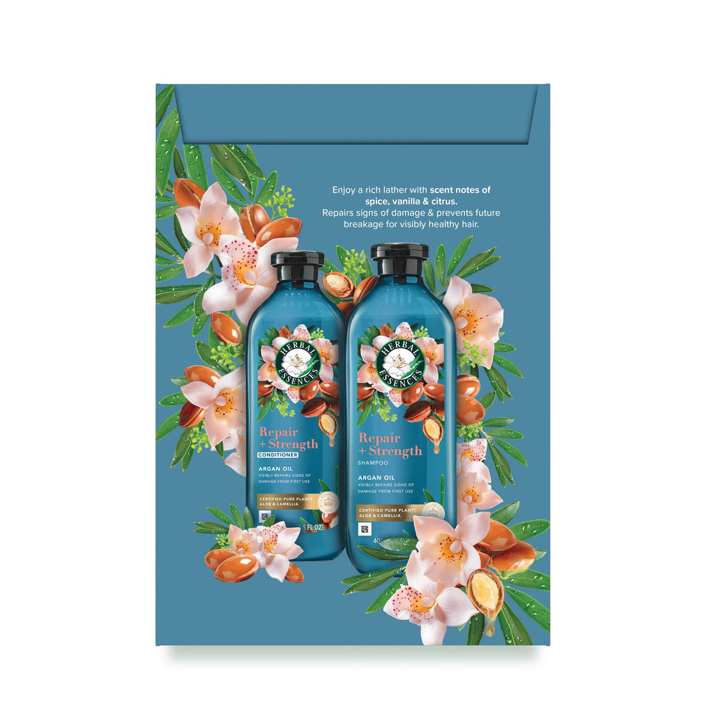 Herbal Essences Argan Repair Shampoo & Conditioner Set 13.5 fl oz Each