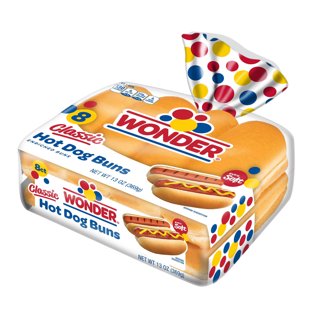 Classic Hot Dog Buns 13 Oz 8 Ct