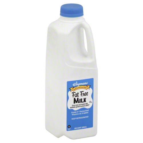 Wegmans Fat Free 0% Milk Fat Milk 32 fl oz