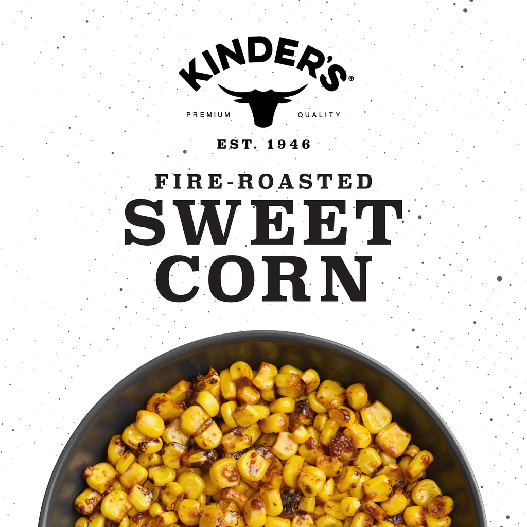 Kinder's BBQ Butter Fire-Roasted Sweet Corn Frozen 13.5 Oz