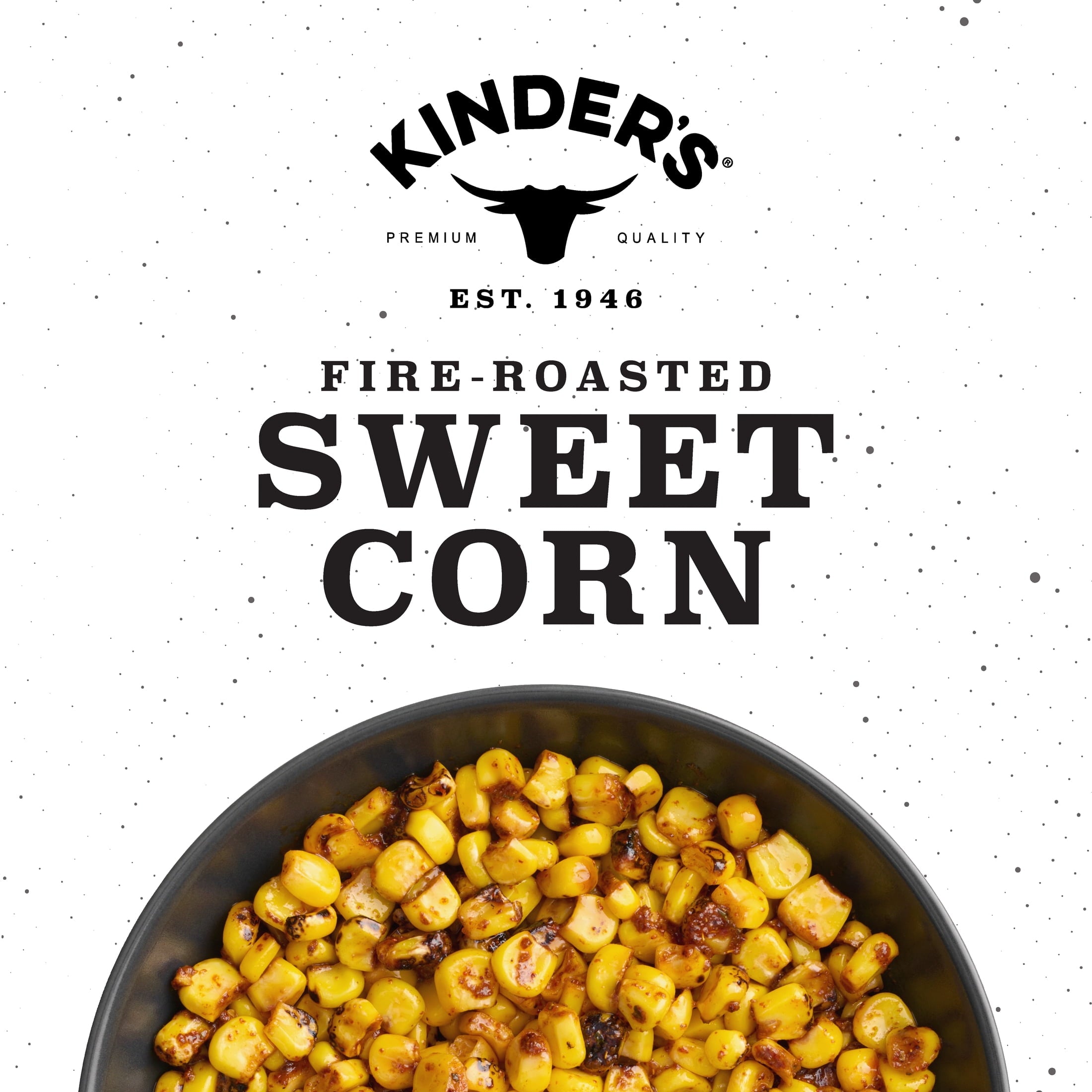 Kinder's BBQ Butter Fire-Roasted Sweet Corn Frozen 13.5 Oz