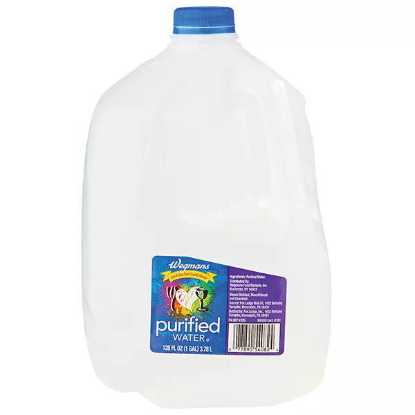 Wegmans Purified Water 128 fl. oz.