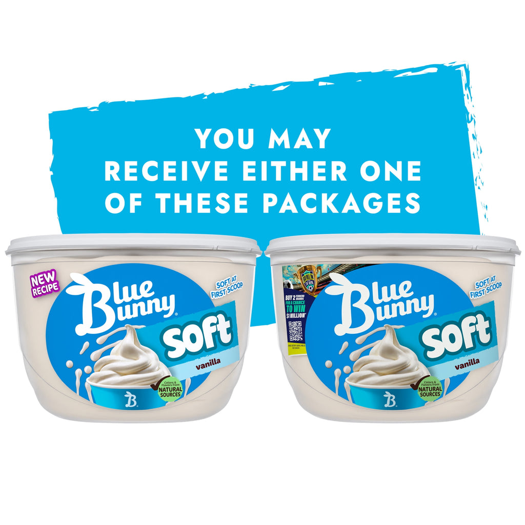 Blue Bunny Soft Vanilla Frozen Dairy Dessert 46 Fl Oz