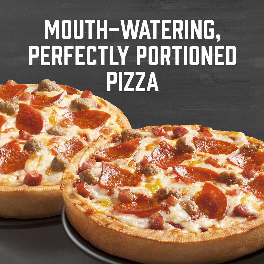 Red Baron Meat Trio Deep Dish Singles Frozen Personal Pizza 11.2 Oz 2 Pack
