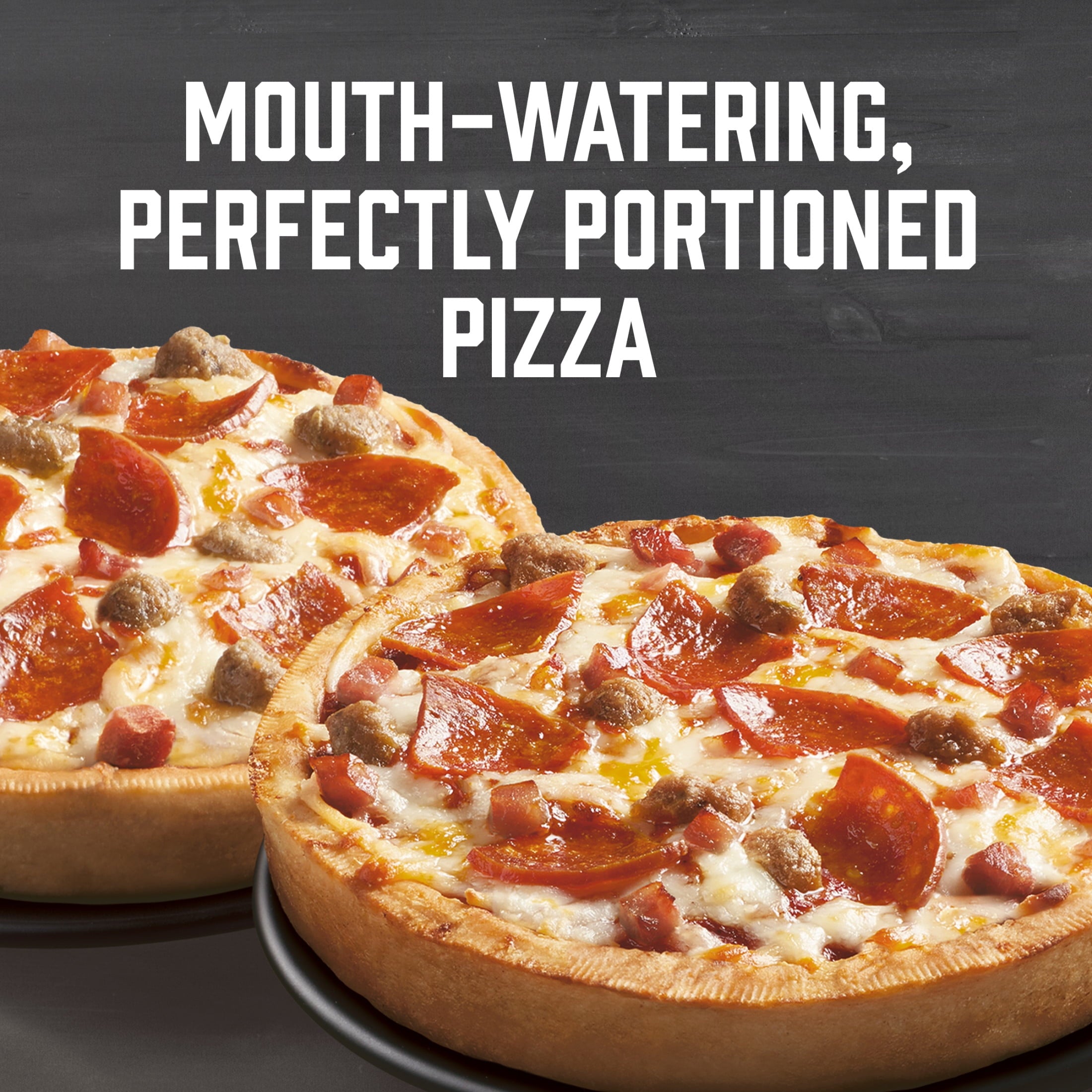 Red Baron Meat Trio Deep Dish Singles Frozen Personal Pizza 11.2 Oz 2 Pack