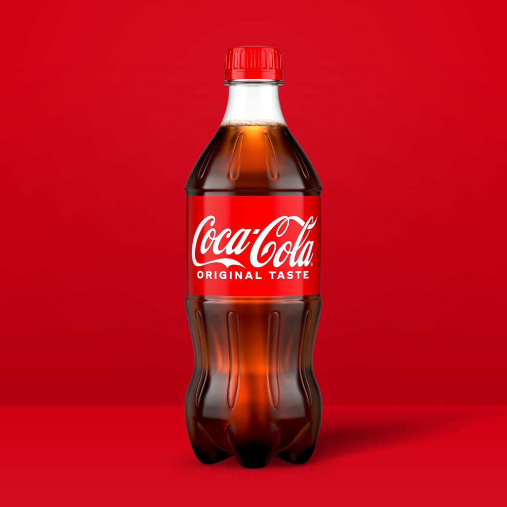 Soda Pop Bottle 20 Fl Oz Coca-Cola