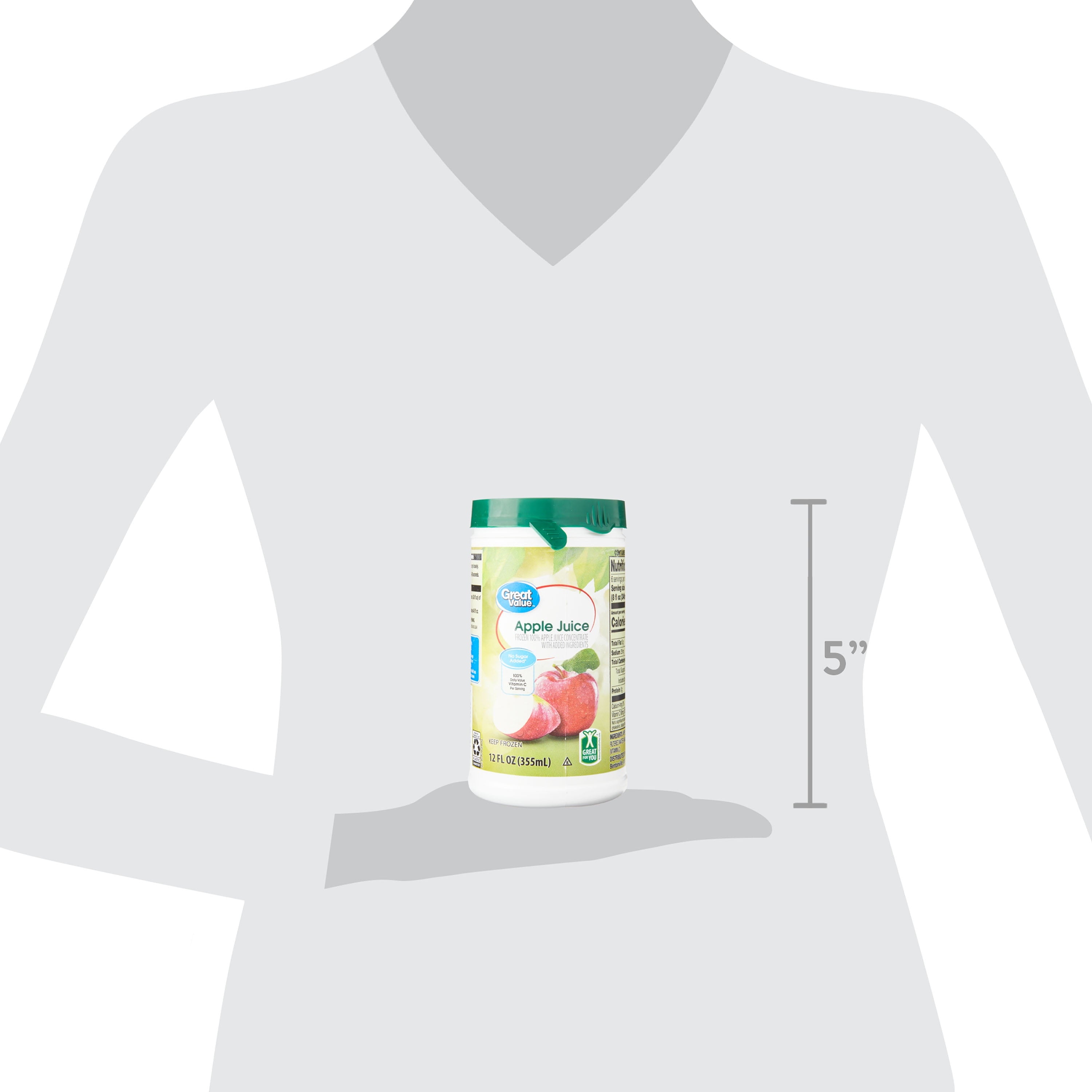 Great Value Apple Juice Frozen Concentrate 12 fl oz