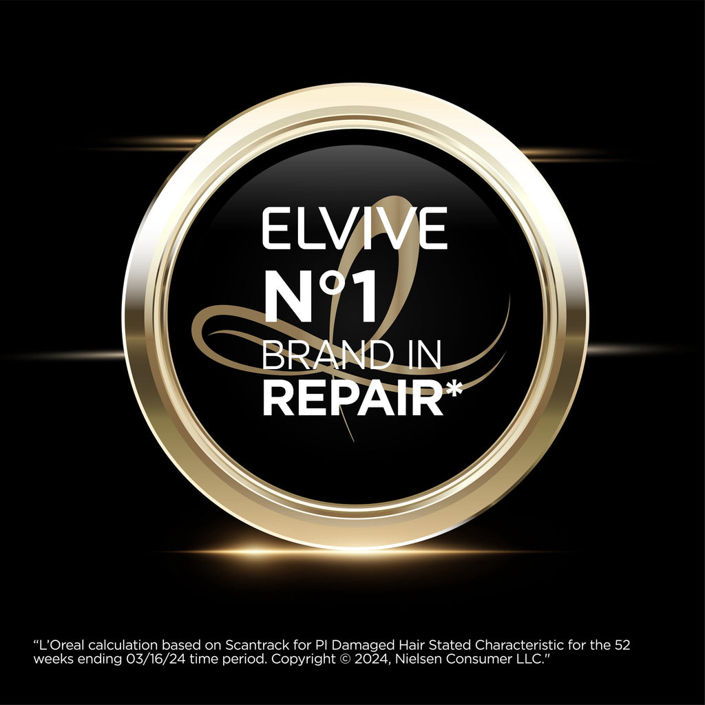 L'Oreal Paris Elvive Total Repair 5 Repairing Shampoo for Damaged Hair Pump 28 fl oz