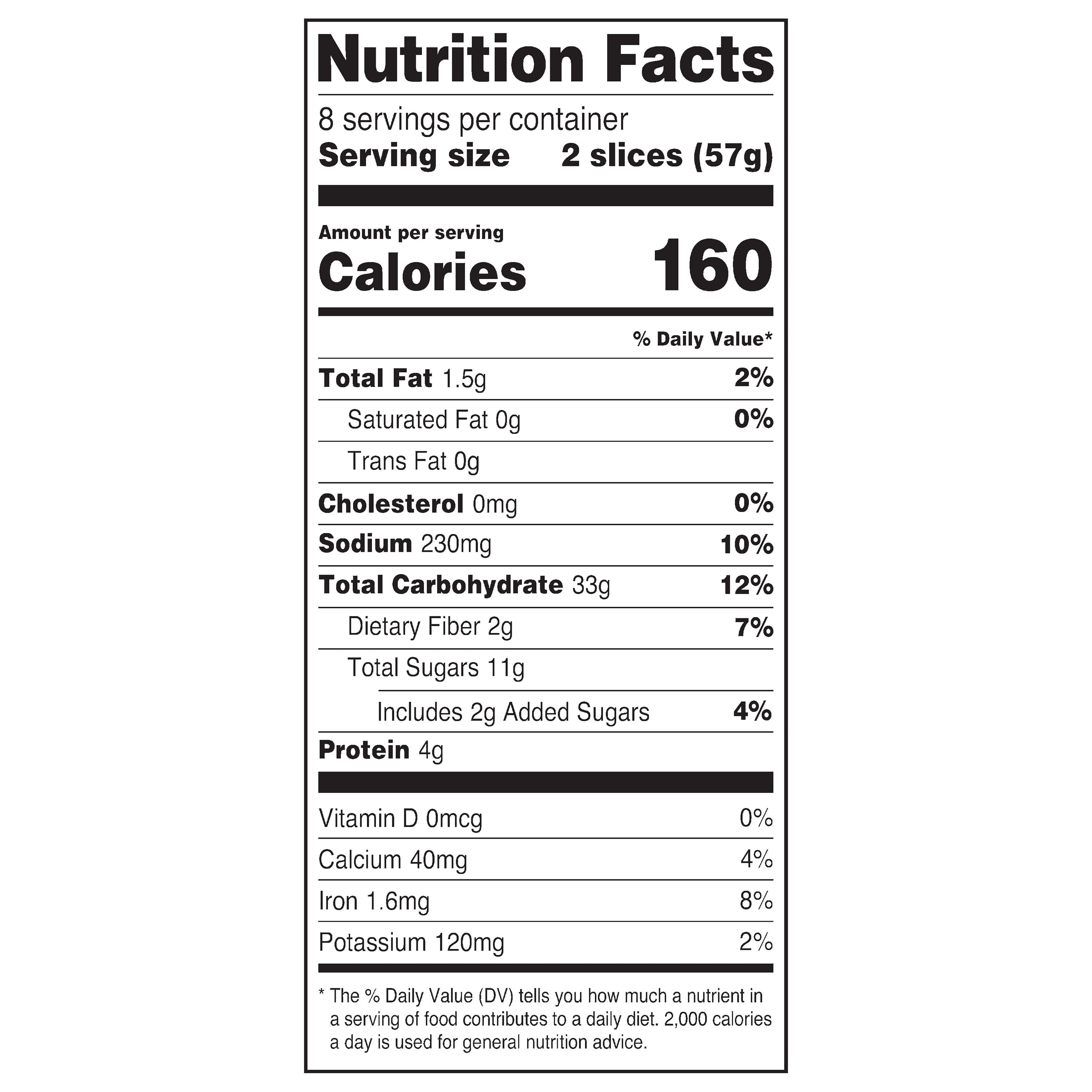 Pre-Sliced Cinnamon Raisin Bread Loaf 16 Oz 1 Count Great Value