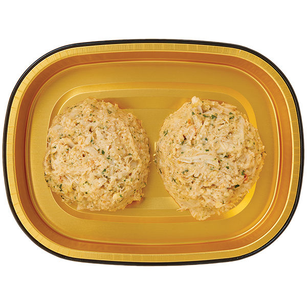 Wegmans Gold Pan Signature Crab Cakes 2 Pack 8 Oz