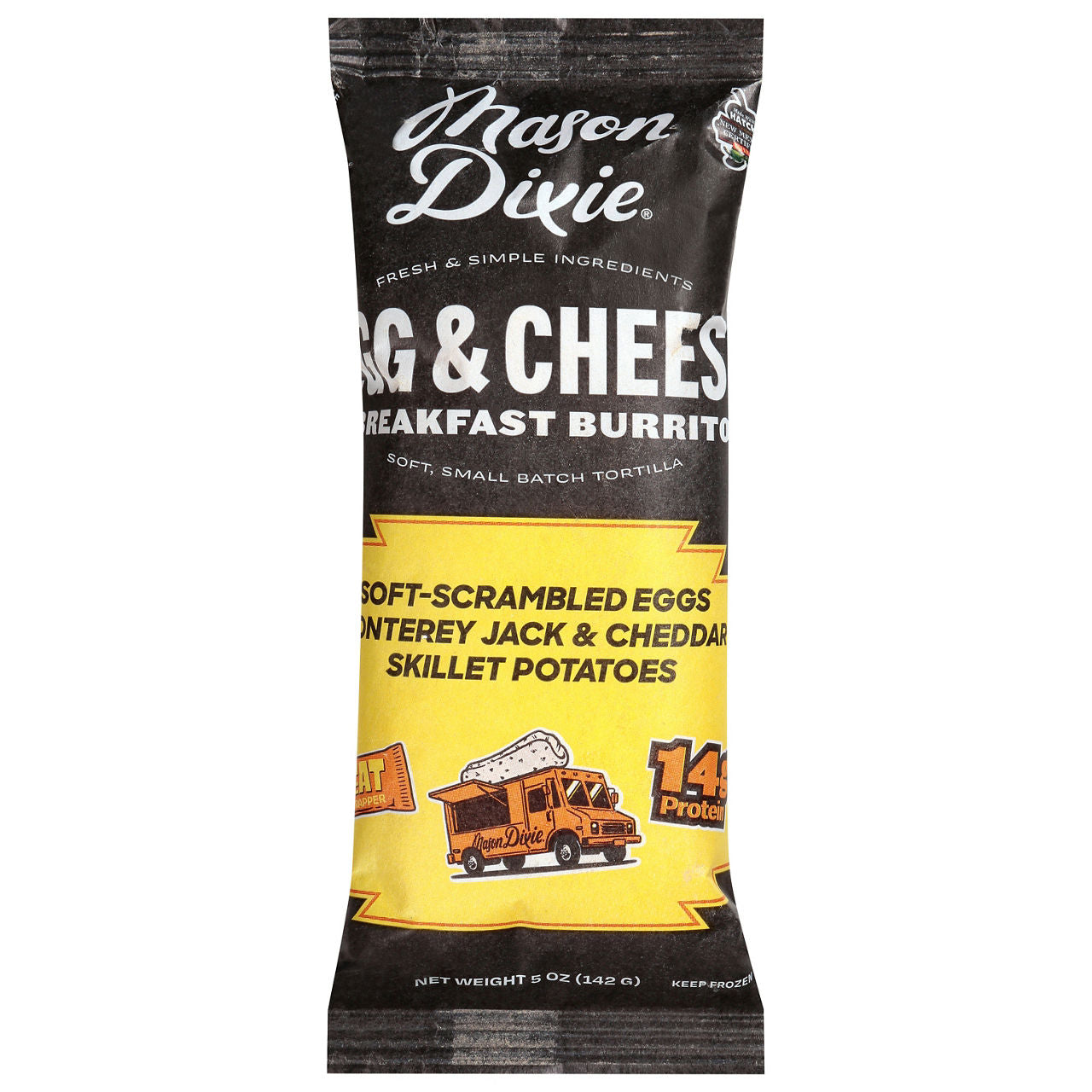 Mason Dixie Eggs & Cheese Breakfast Burrito 5 oz