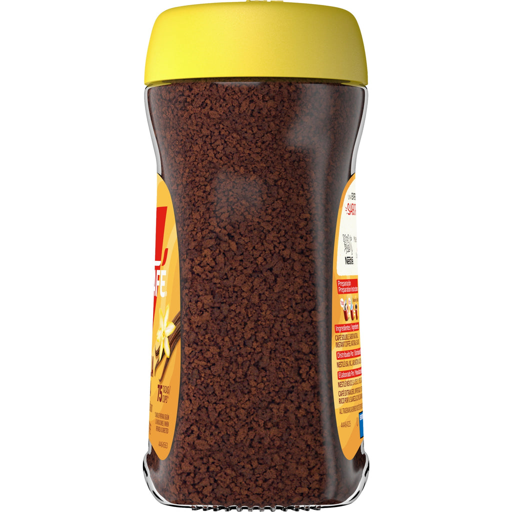 NESCAFÉ Vanilla Naturally Caffeinated Medium Instant Flavored Coffee 6 oz Jar