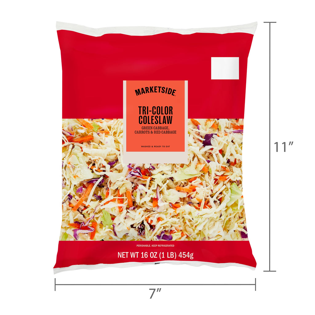 Marketside Tri-Color Cole Slaw 16 Oz Bag