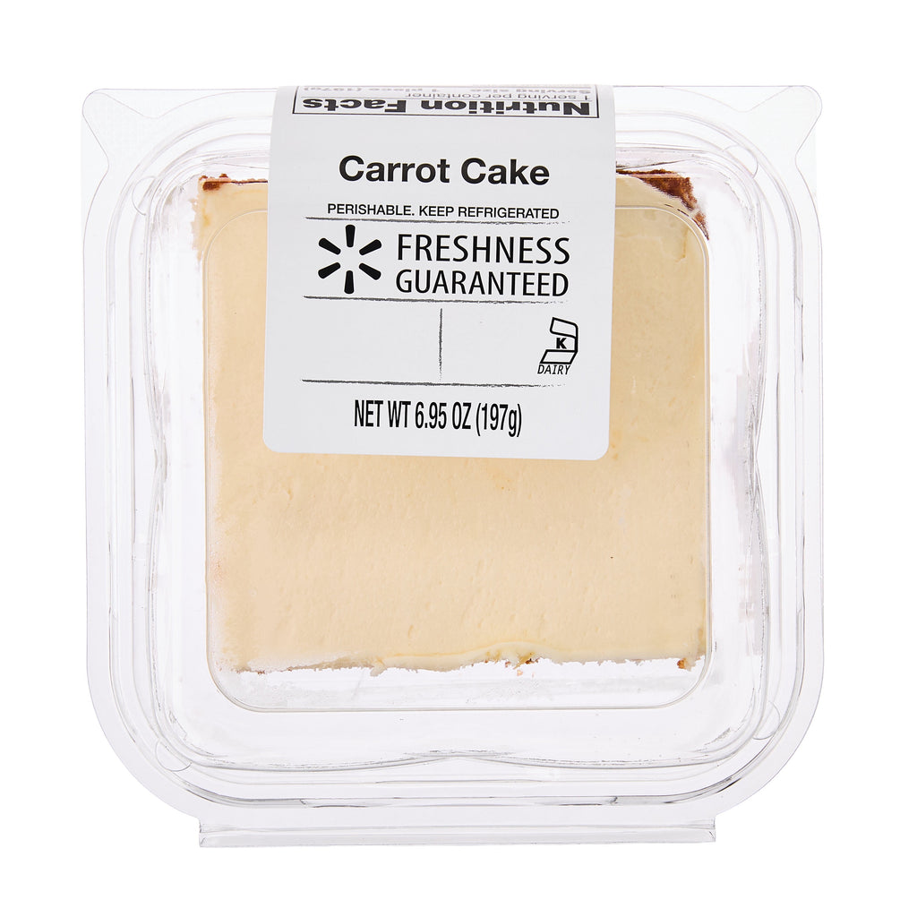 Carrot Cake Square 6.95 Oz 1 Count Refrigerated Freshness Guaranteed