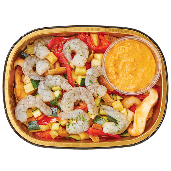Wegmans Gold Pan Thai Red Curry Shrimp & Vegetables 12 Oz