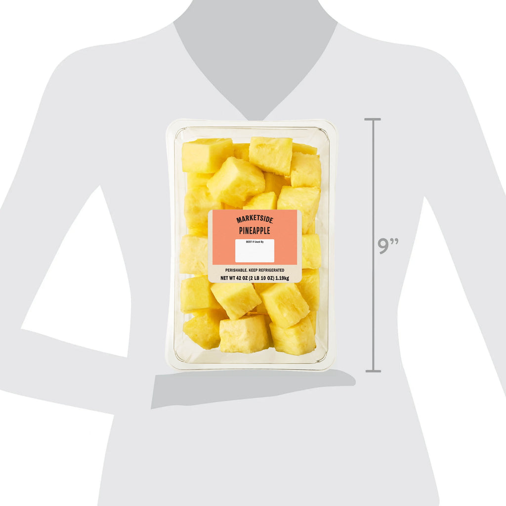 Marketside Fresh Cut Pineapple Chunks 42 Oz Tray