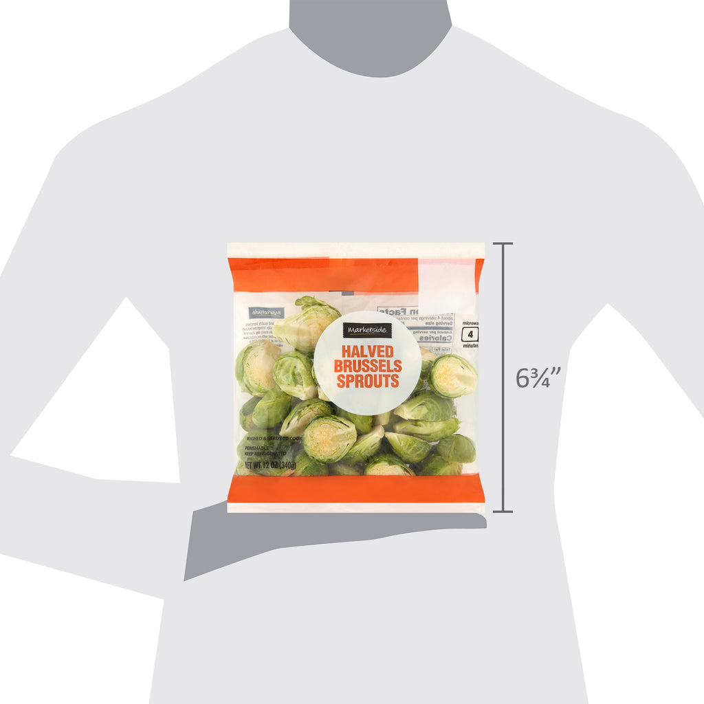 Fresh Halved Brussels Sprouts 12 Oz
