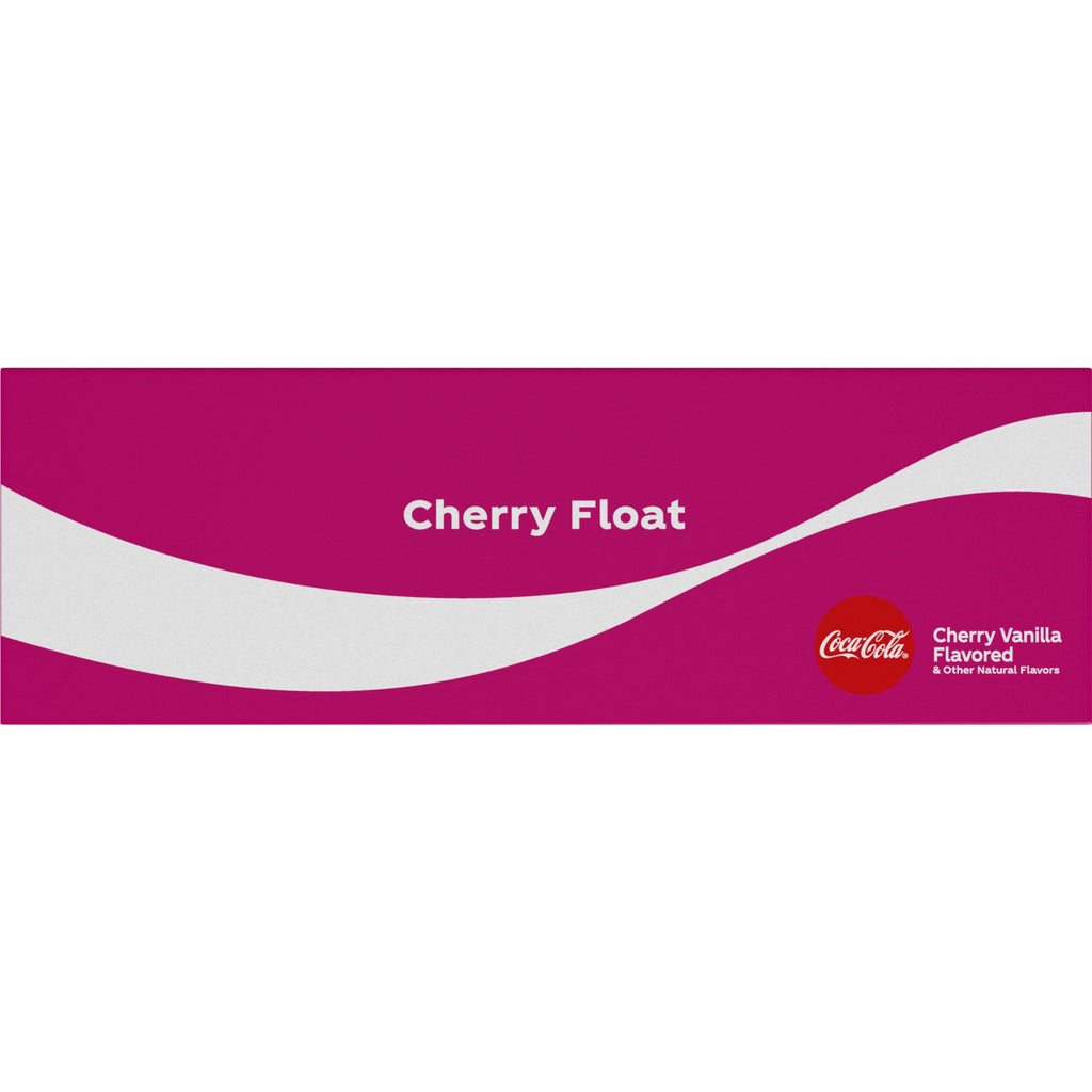 Cherry Float Soda Pop Fridge Pack Cans 12 Fl Oz 12 Pack Coca-Cola
